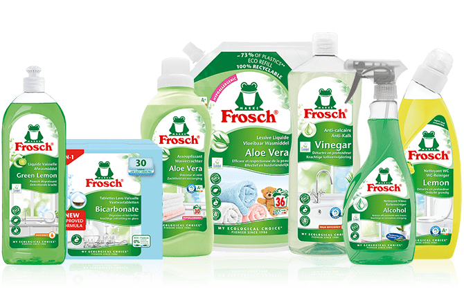 Découvrir les lessives et produits de soin du linge de Frosch