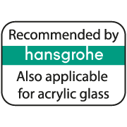 recommended by hansgrohe