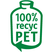 Pictogram 100% recycled PET