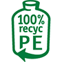 Pictogram 100% recycled PE 