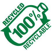 Icon 100% recyceltes PET 