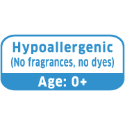 Hypoallergenic no fragrances and no dyes