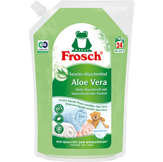  Frosch Lessive liquide Peaux sensibles Aloe Vera 1,8 L 