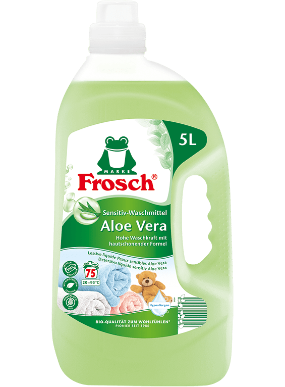  Frosch Lessive liquide Peaux sensibles Aloe Vera 5 L 