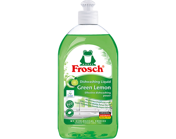  Frosch Trauku mazgāšanas līdzeklis Zaļais Citrons 