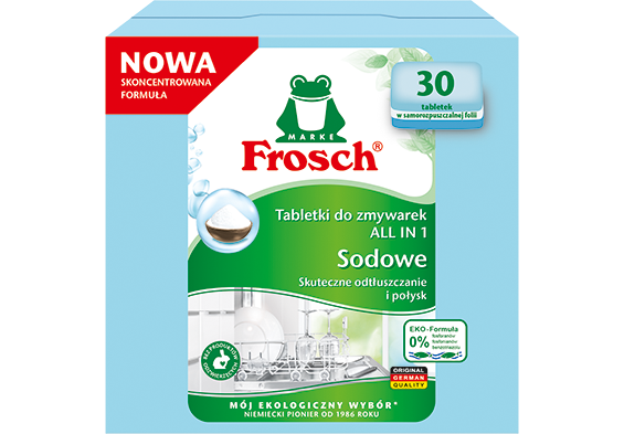  Frosch Dishwashing tabs All-in-1 Soda 