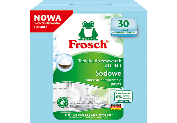 Tabletki do zmywarek ALL IN 1 Sodowe