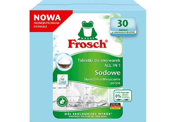 Tabletas Lavavajillas Todo En 1 Soda Ecologico 30 Tab Frosch