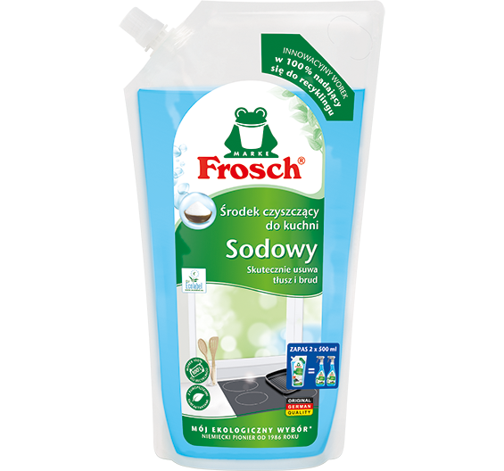  Frosch Środek czyszczący do kuchni Sodowy - zapas 