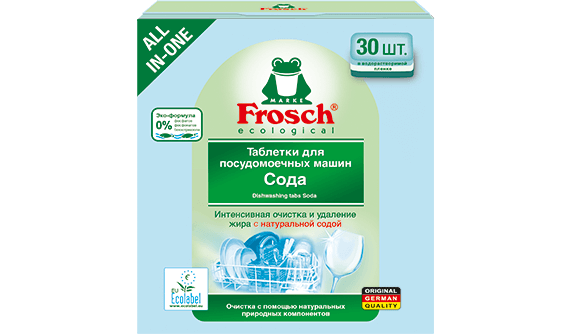  Frosch Dishwashing tabs Soda 