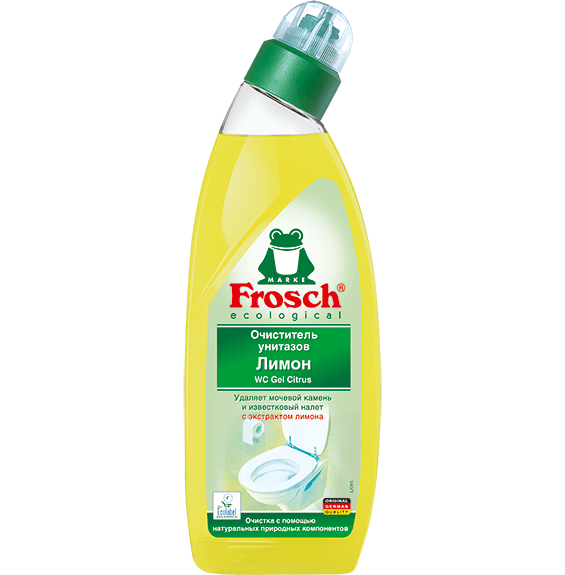  Frosch Гель для очищення унітазів Лимон 
