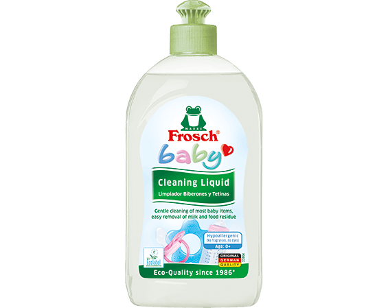 FROSCH Baby Cleaning Liquid, For Toys, Dishes, and Palestine