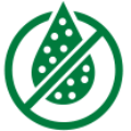 Microplastic free logo